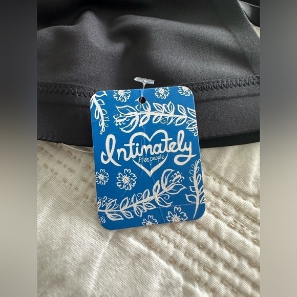 Free People Oh Scuba Bralette in Black Size Medium - Picture 9 of 13